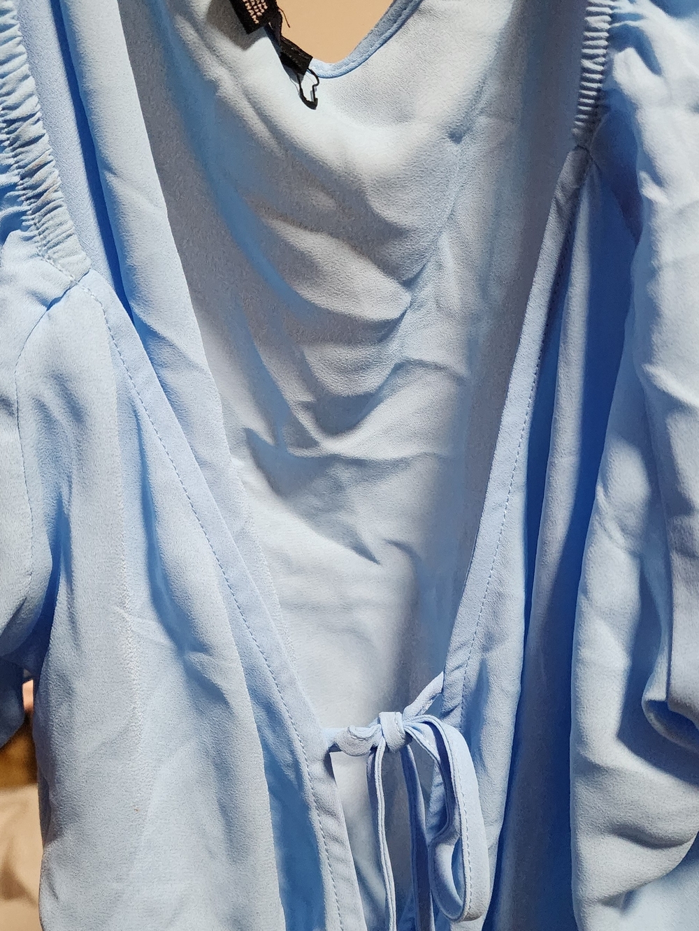 Tamara H. Light Blue Women’s Blouse - M View 4